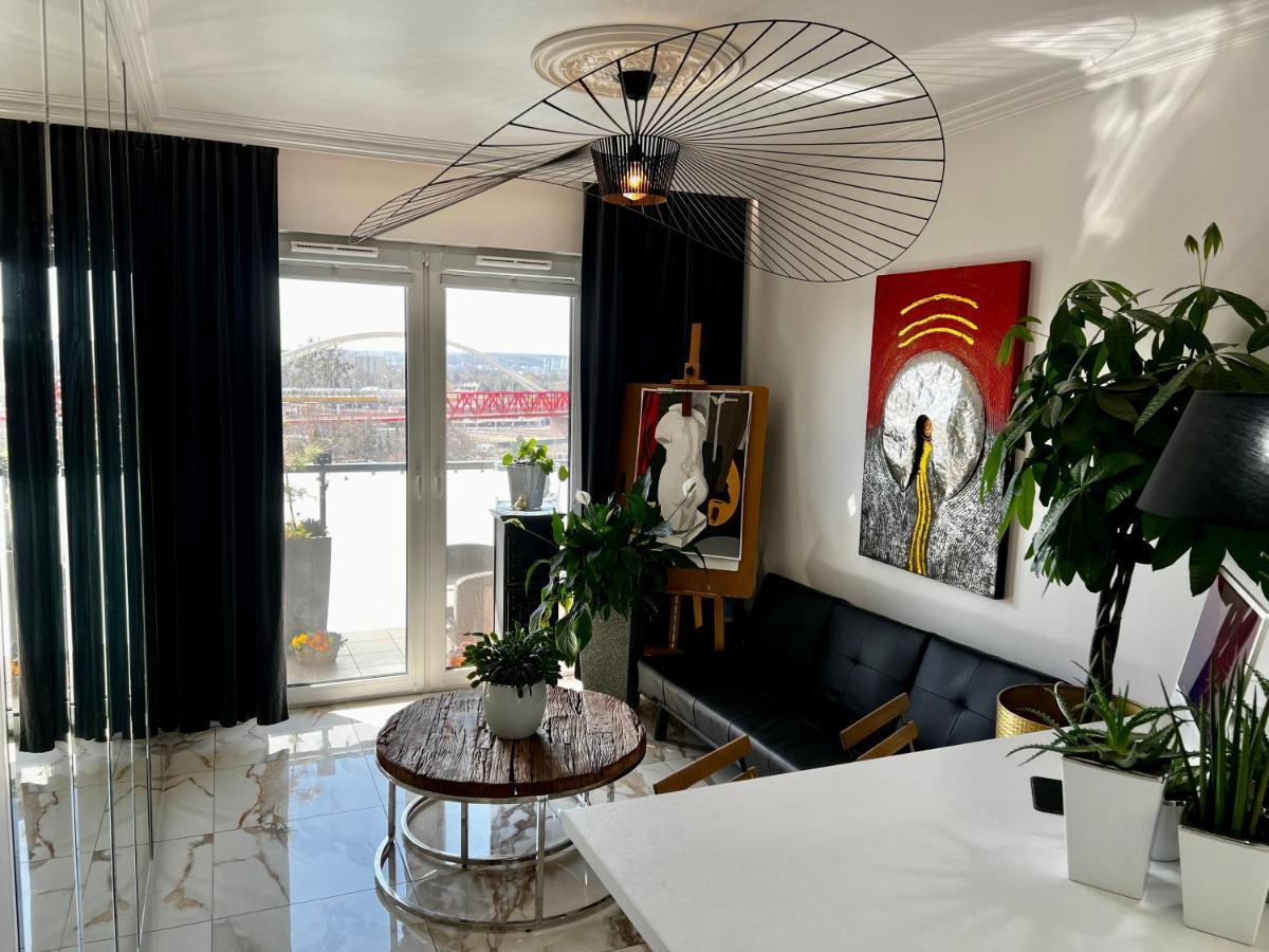 Apartament Nowa Letnica Appartamento Danzica Esterno foto